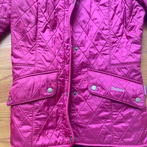Barbour Cavalary Polarquilt Limited Edition Jacket - Raspberry US 4 6 Like New
